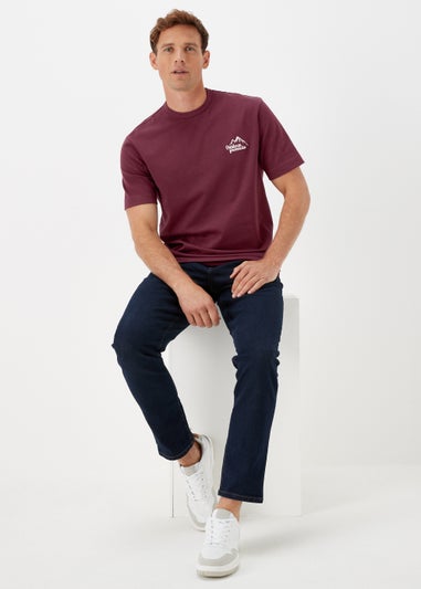 Burgundy Outdoor Pursuits T-Shirt