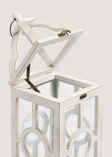 White House Lantern (45cm)