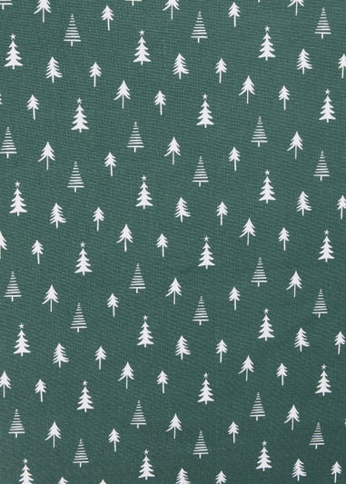 Green Christmas Tree Tablecloth (137cm x 200cm)