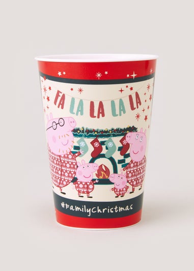 Kids Peppa Pig Christmas Tumbler (9cm x 12cm)