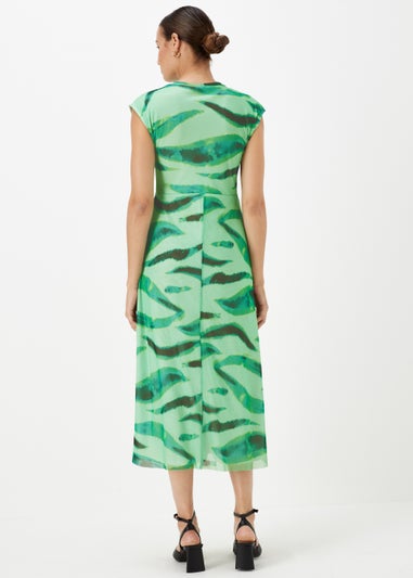 Et Vous Green Mesh Dress