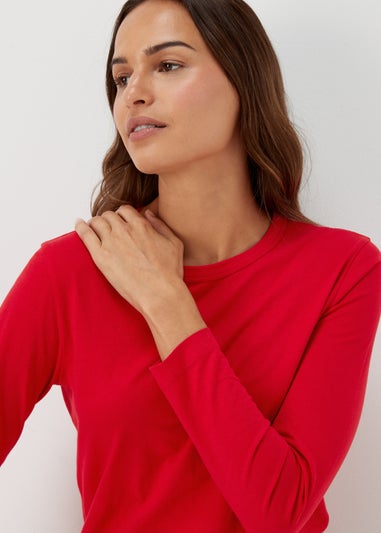 Red Long Sleeve T-Shirt