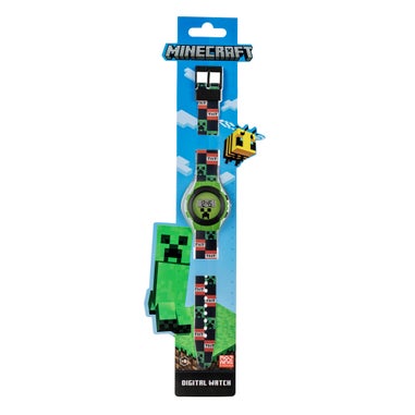 Kids Green Minecraft Digital Watch