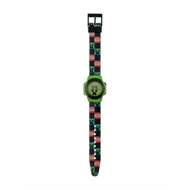 Kids Green Minecraft Digital Watch