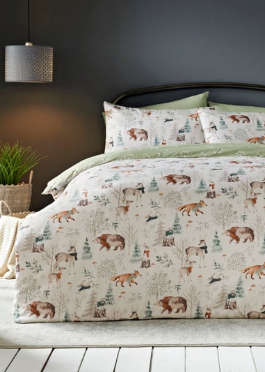 Natural Animal Print Duvet Cover