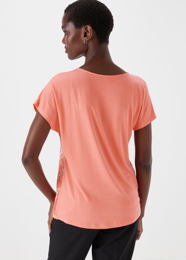 Et Vous Multicoloured Print T-Shirt