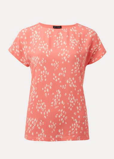 Et Vous Multicoloured Print T-Shirt