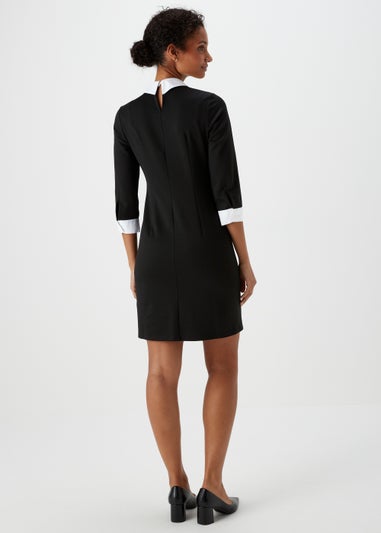 Et Vous Black Ponte Dress