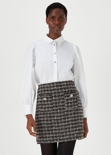 Et Vous Monochrome Textured A-Line Co-Ord Skirt