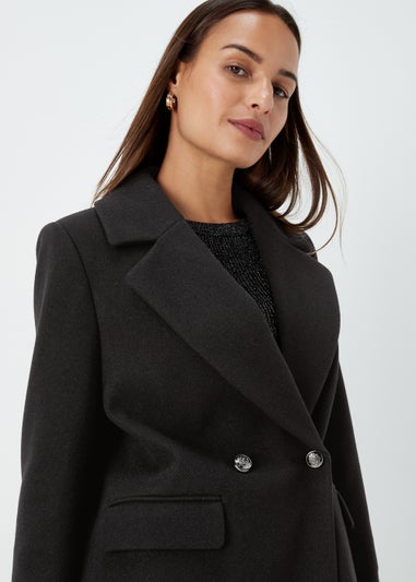 Et Vous Black Formal Coat