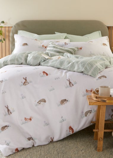 Natural Cottage Animal Duvet Cover