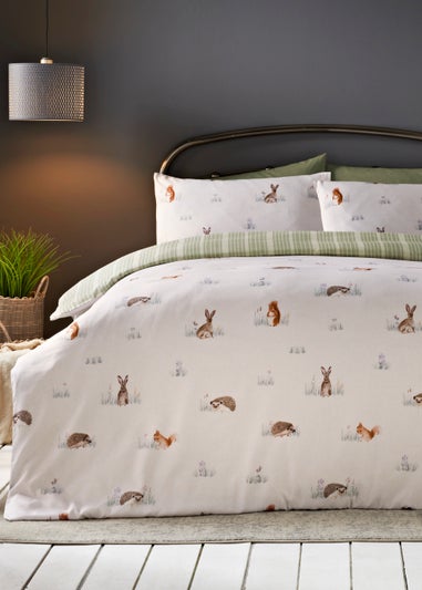 Natural Cottage Animal Duvet Cover