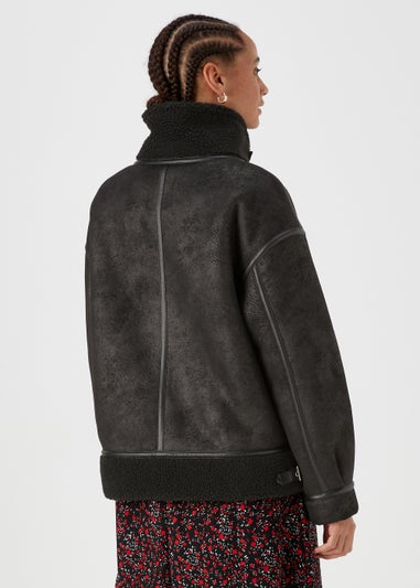 Black Aviator Jacket