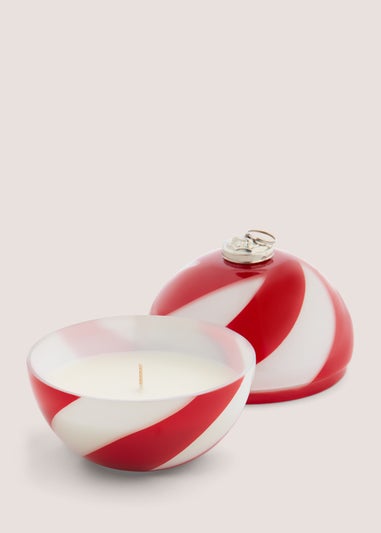 Candy Cane Candle (11cm)