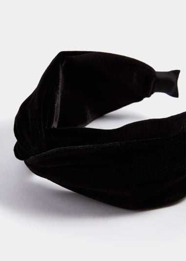 Black Velvet Headband
