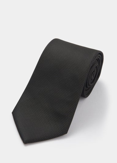 Taylor & Wright Plain Textured Green Tie