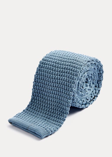 Taylor & Wright Blue Knitted Tie