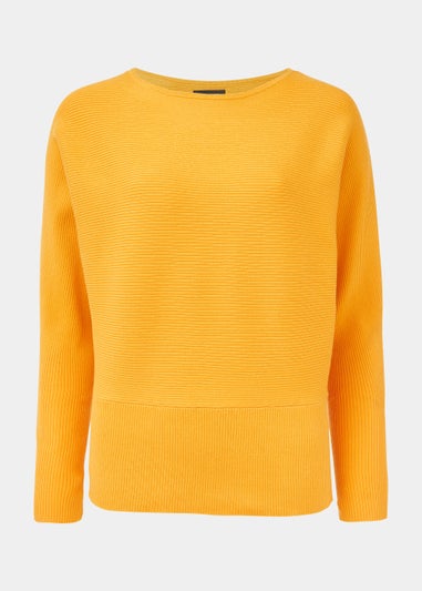 Et Vous Mustard Batwing Jumper