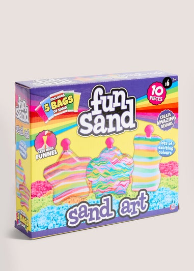 Kids 10 Piece Fun Sand Art Creations