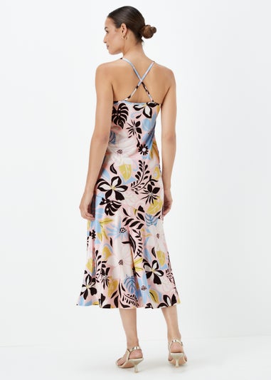 Et Vous Multicoloured Cami Midi Dress