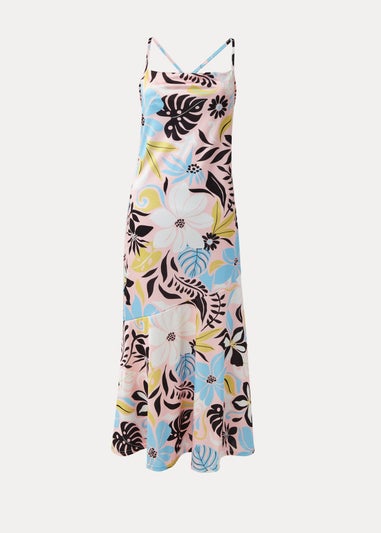 Et Vous Multicoloured Cami Midi Dress