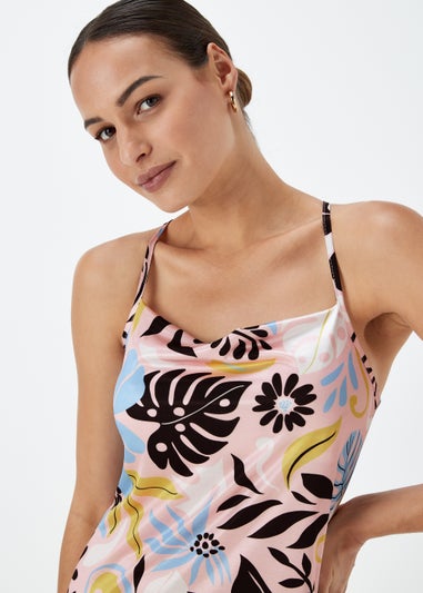 Et Vous Multicoloured Cami Midi Dress