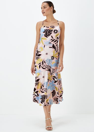 Et Vous Multicoloured Cami Midi Dress