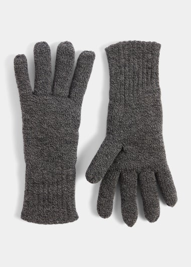 Heat Holders Grey Gloves