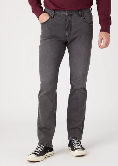 Wrangler Dark Grey Regular Fit Jeans