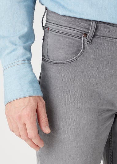 Wrangler Grey Straight Fit Jeans