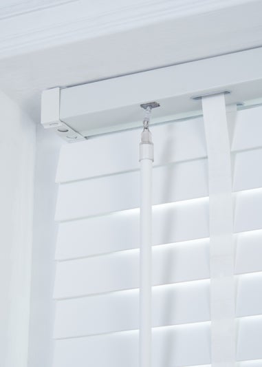 50mm Venetian White Wood Blind