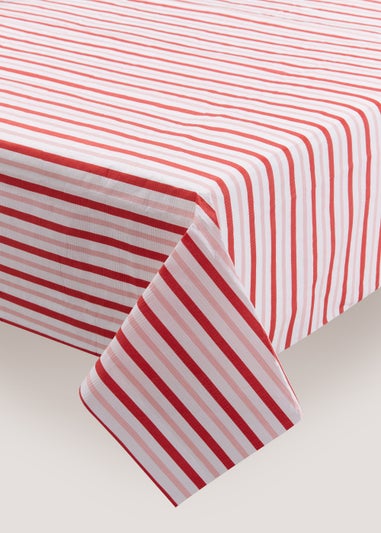 Candy Cane Stripe Tablecloth (120cm x 180cm)