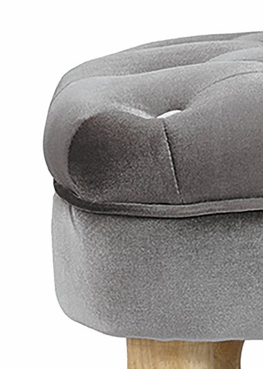 LPD Furniture Charlotte Chair Silver (690x640x770mm)