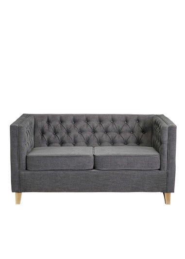 Lpd Furniture York 2 Seater Sofa Grey 740x830x1490mm Matalan 