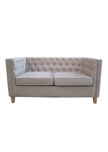 LPD Furniture York 2 Seater Sofa Mink (740x830x1490mm)