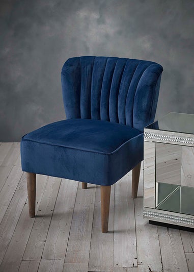 LPD Furniture Bella Chair Midnight Blue (795x680x600mm)