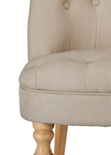 LPD Furniture Charlotte Chair Beige (690x640x770mm)