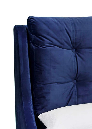 LPD Furniture Sloane Blue Bed