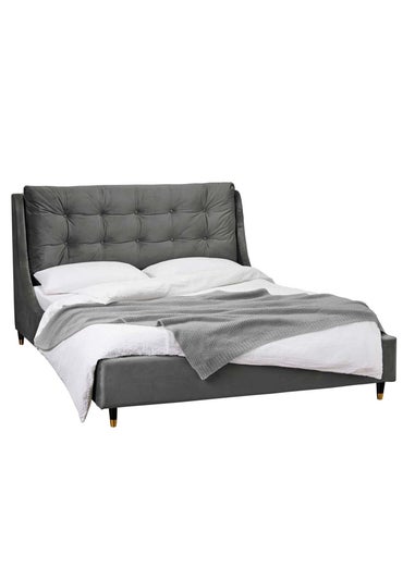 LPD Furniture Sloane Grey  Bed