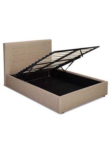 LPD Furniture Lucca Plus 5 Kingsize Bed Beige (1130x2160x1730mm)