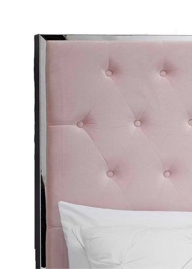 LPD Furniture Meribel Pink Bed