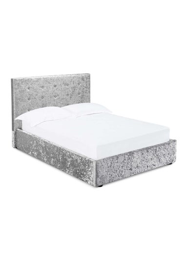 LPD Furniture Rimini Silver Bed