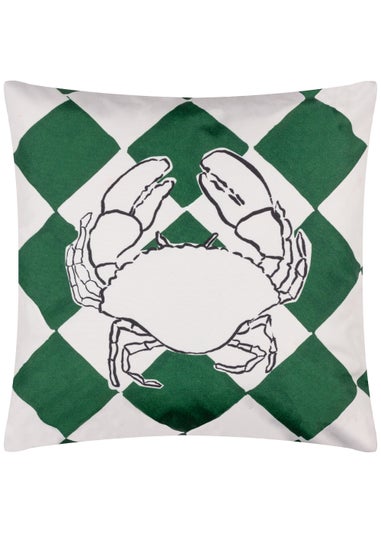 furn. Checkerboard Outdoor Filled Cushion (43cm x 43cm x 8cm)