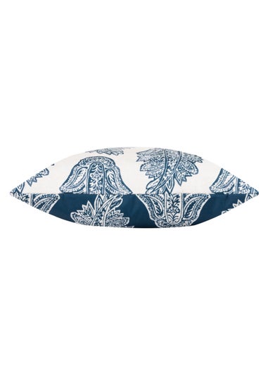 Paoletti Kalindi Paisley Outdoor Filled Cushion (43cm x 43cm x 8cm)