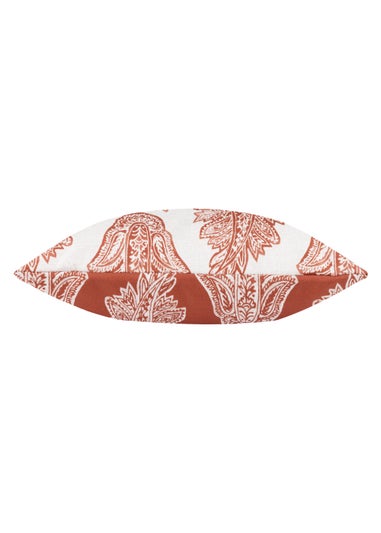 Paoletti Kalindi Paisley Outdoor Filled Cushion (43cm x 43cm x 8cm)