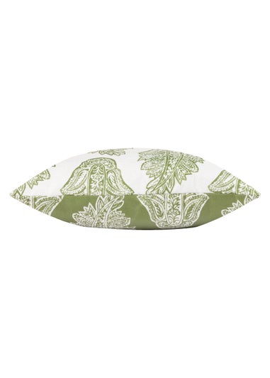 Paoletti Kalindi Paisley Outdoor Filled Cushion (43cm x 43cm x 8cm)