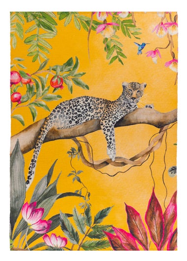 Wylder Tropics Leopard Washable Outdoor/Indoor Rug (120cm x 170cm)