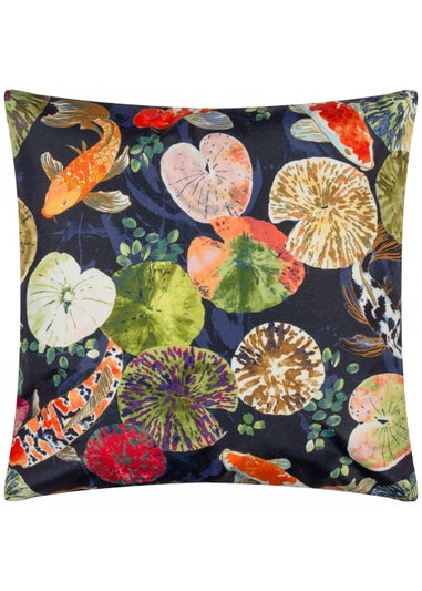 Paoletti Koi Pond Outdoor Filled Cushion (43cm x 43cm x 8cm)