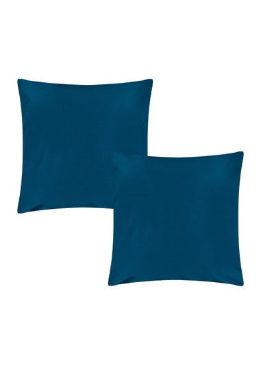 furn. Plain Reversible Outdoor Filled Cushion Twin Pack (43cm x 43cm x 8cm)