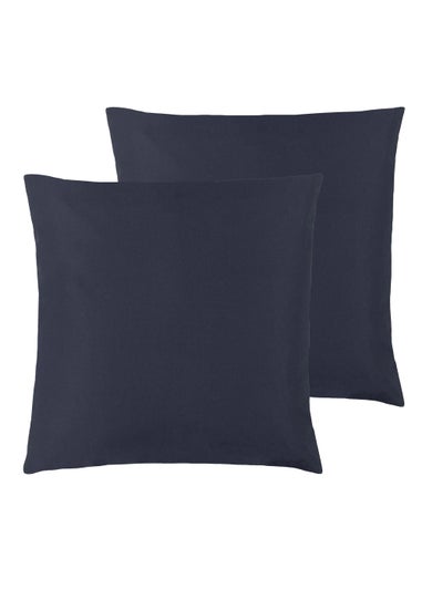 furn. Plain Reversible Outdoor Filled Cushion Twin Pack (43cm x 43cm x 8cm)